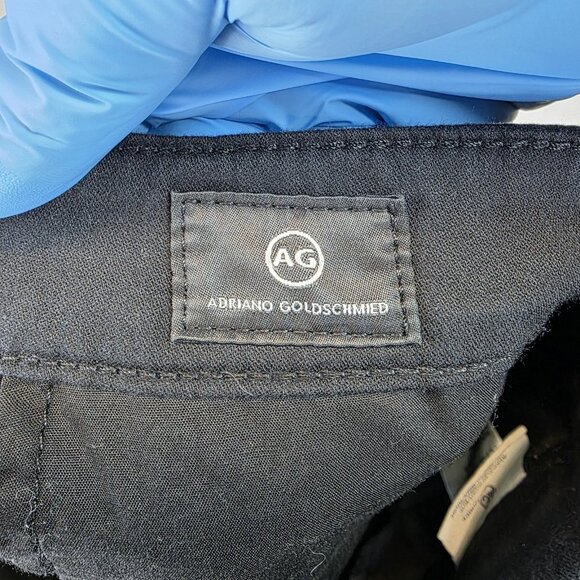 AG Adriano Goldschmied Pants Womens 26R Black The Caden Tailored Trouser Chino - Picture 10 of 13